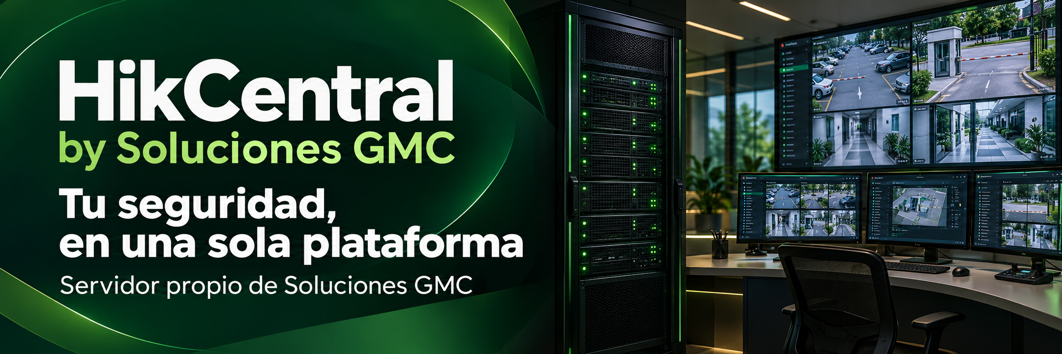 HikCentral by Soluciones GMC: seguridad centralizada en servidor propio de Soluciones GMC