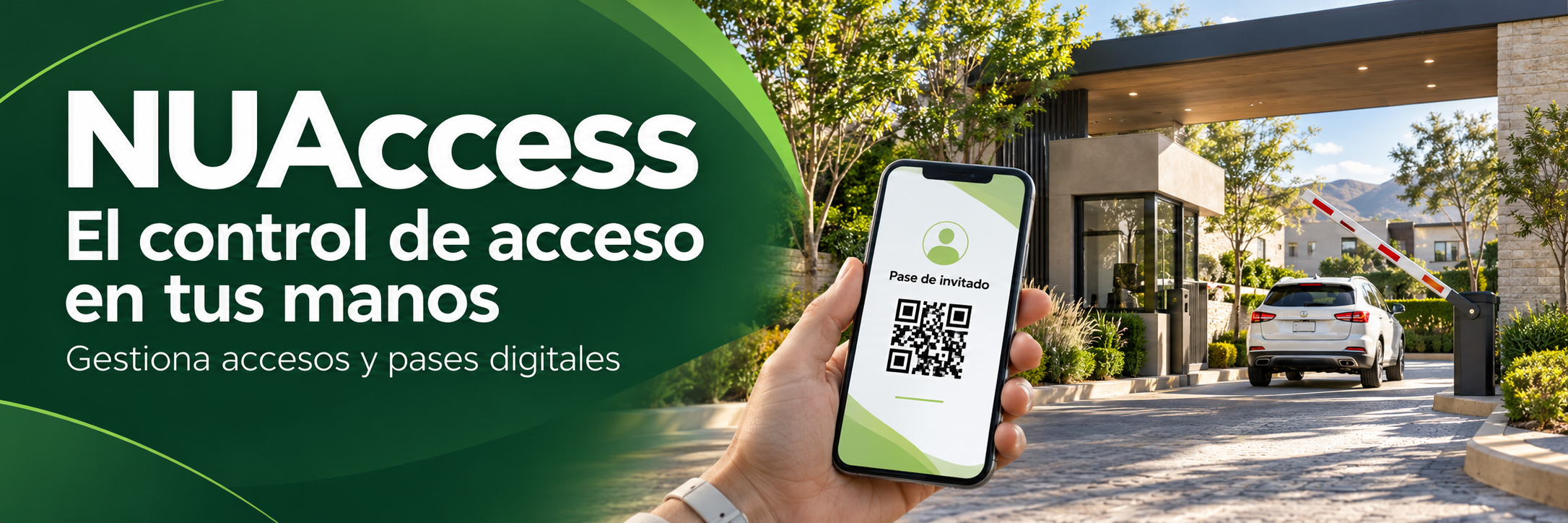 NUAccess: control de acceso residencial y pases digitales para invitados